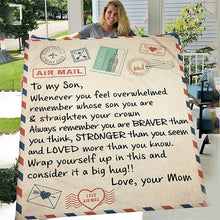 Load image into Gallery viewer, Printed Flannel Envelope Blanket