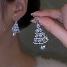 Load image into Gallery viewer, Christmas Tree Stud Earrings