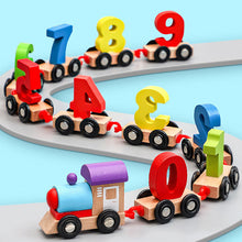 Load image into Gallery viewer, 💥Hot Sale💥Wooden Digital Train Toy