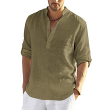 Load image into Gallery viewer, Men's Cotton Linen Hippie Casual T-Shirt