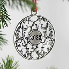 Load image into Gallery viewer, Solid Pewter Christmas Tree Ornament