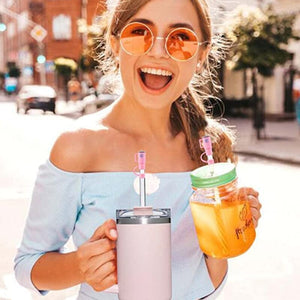 🥤Silicone Straw Cap