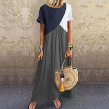 Load image into Gallery viewer, Multicolor Panel Dress