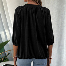 Load image into Gallery viewer, Pullover Crewneck Loose T-Shirt