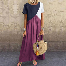 Load image into Gallery viewer, Multicolor Panel Dress