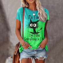 Load image into Gallery viewer, Alphabet Cat T-Shirt