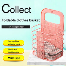 Load image into Gallery viewer, Folding Wall-mounted Non-Perforated Storage Baskets