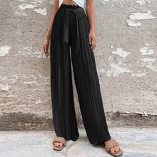 Load image into Gallery viewer, Ruffled Wide-leg Trousers