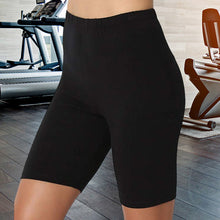 Load image into Gallery viewer, Women's Solid Color Flat Five-point Yoga Pants