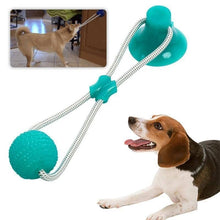 Load image into Gallery viewer, Dog Bite Toy Interactive food leaker toy with Suction Cup