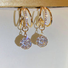 Load image into Gallery viewer, Fashion Diamond Crown Earrings