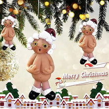 Load image into Gallery viewer, Santa Claus Pendant Resin Christmas Decoration