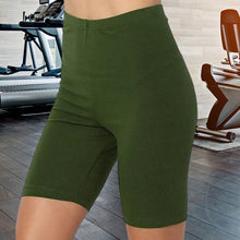 Load image into Gallery viewer, Women's Solid Color Flat Five-point Yoga Pants