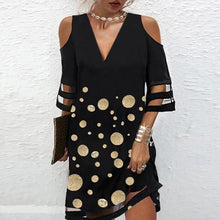 Load image into Gallery viewer, Flower Mesh Dress