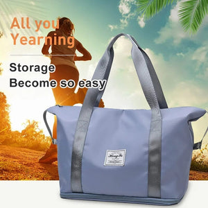 High-capacity Double-layer Wet Separation Travelling Bag💗