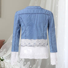 Load image into Gallery viewer, Paneled Denim Jacket