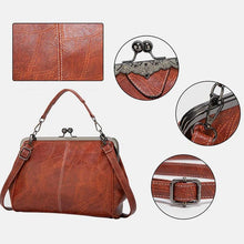 Load image into Gallery viewer, Large Capacity Retro Oil Wax Shoulder Bag