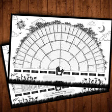 Load image into Gallery viewer, Family Tree Genealogy Diagram