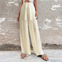 Load image into Gallery viewer, Ruffled Wide-leg Trousers