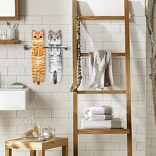 Load image into Gallery viewer, Cute Cat Hand Towel