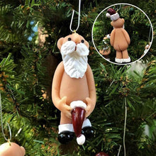 Load image into Gallery viewer, Santa Claus Pendant Resin Christmas Decoration