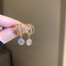 Load image into Gallery viewer, Fashion Diamond Crown Earrings