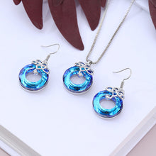 Load image into Gallery viewer, Love Eternity Necklace and Earrings