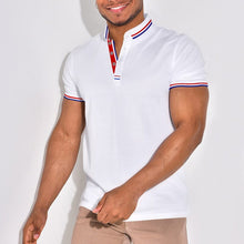 Load image into Gallery viewer, Lapel Collar Solid Color POLO Shirt