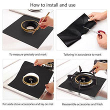 Load image into Gallery viewer, Reusable Silicone Gas Hob Range Protectors