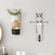 Load image into Gallery viewer, Cute Cat Hand Towel