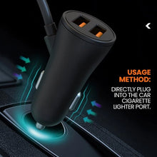 Load image into Gallery viewer, Four Ports Car Fast Charger