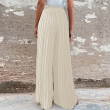 Load image into Gallery viewer, Ruffled Wide-leg Trousers