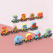 Load image into Gallery viewer, Wooden Digital Train Toy