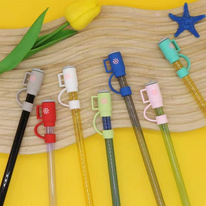 🥤Silicone Straw Cap