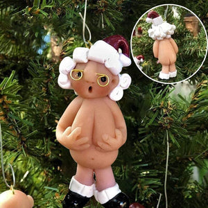 Santa Claus Pendant Resin Christmas Decoration