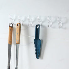 Load image into Gallery viewer, Multifunctional Transparent 6 Hooks