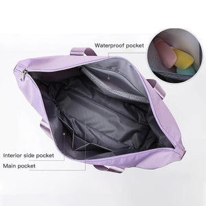 High-capacity Double-layer Wet Separation Travelling Bag💗