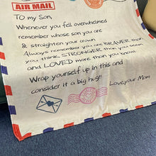 Load image into Gallery viewer, Printed Flannel Envelope Blanket