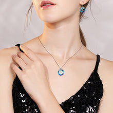 Load image into Gallery viewer, Love Eternity Necklace and Earrings
