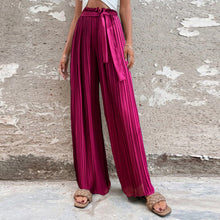 Load image into Gallery viewer, Ruffled Wide-leg Trousers