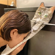 Load image into Gallery viewer, Cute Cat Hand Towel