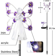 Load image into Gallery viewer, Waterproof Solar Angel Lights