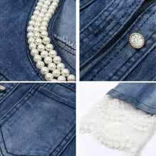Load image into Gallery viewer, Paneled Denim Jacket