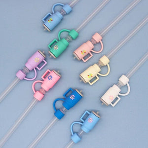 🥤Silicone Straw Cap
