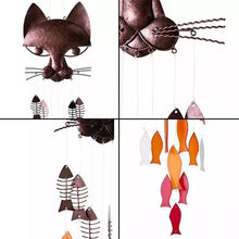 Load image into Gallery viewer, Handicraft Metal Fun Catfish Wind Chime