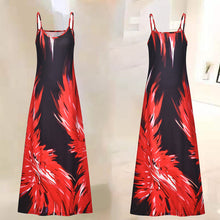 Load image into Gallery viewer, Flame Print Camisole Dress
