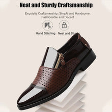 Load image into Gallery viewer, Four Seasons Men&#39;s Business Leather Shoes