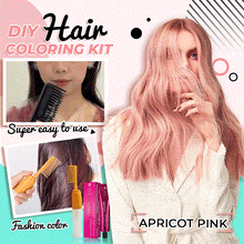 Load image into Gallery viewer, DIY Hair Coloring Kit (Hair Dye + Bottle With Comb)