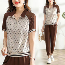 Load image into Gallery viewer, Plus Size Sports Suit