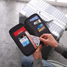 Load image into Gallery viewer, Multi Pockets Family Travel Document Bag